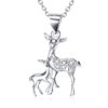 Product image of Bambi's Silver Glitter Necklace.