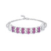 Lavender Dreams Silver Bracelet