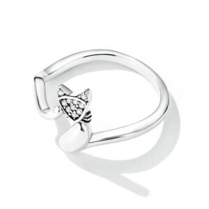 Women's Fashion Simple Geometric Silver Ring - Image 2