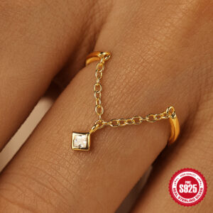 Sterling Silver Ring S925 Sterling Silver Ring Adjustable